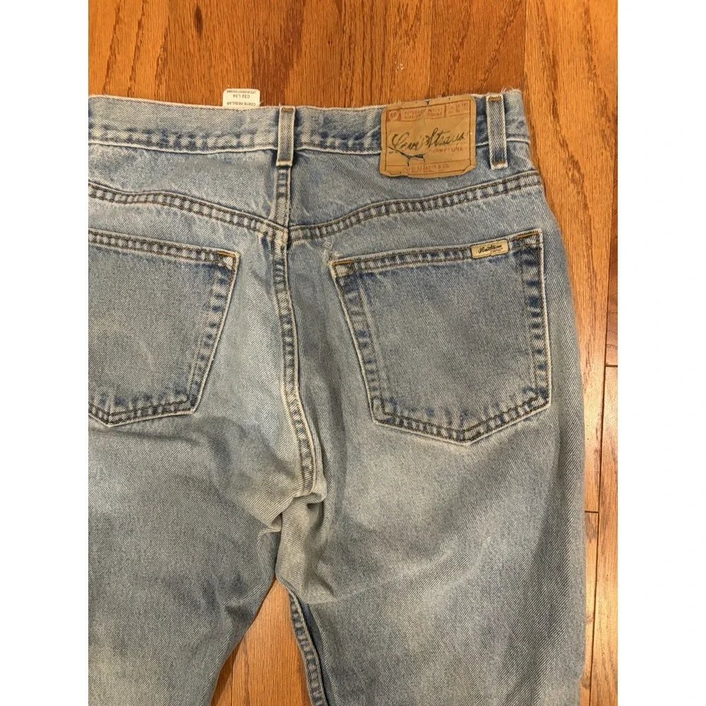Levi's Strauss Signature Jeans Men's 32x34 Regular Fit Faded Pattern 100% Cotton